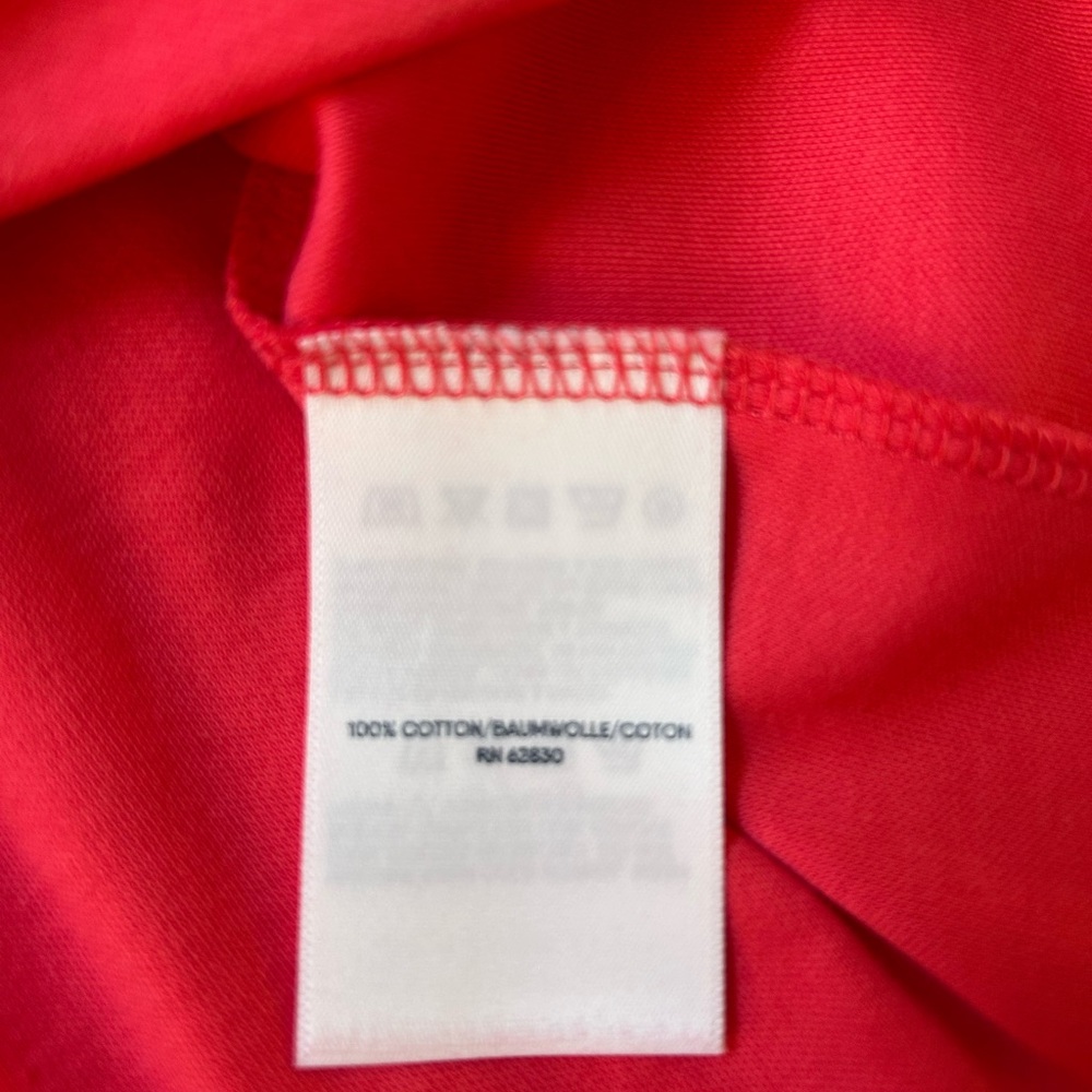 Women’s Lands' End Supima Cotton Polo Shirt in Rouge Pink Gingham - Picture 3 of 8